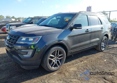 2017 Ford Explorer Sport from USA, damaged, VIN 1FM5K8GT1HGC49775